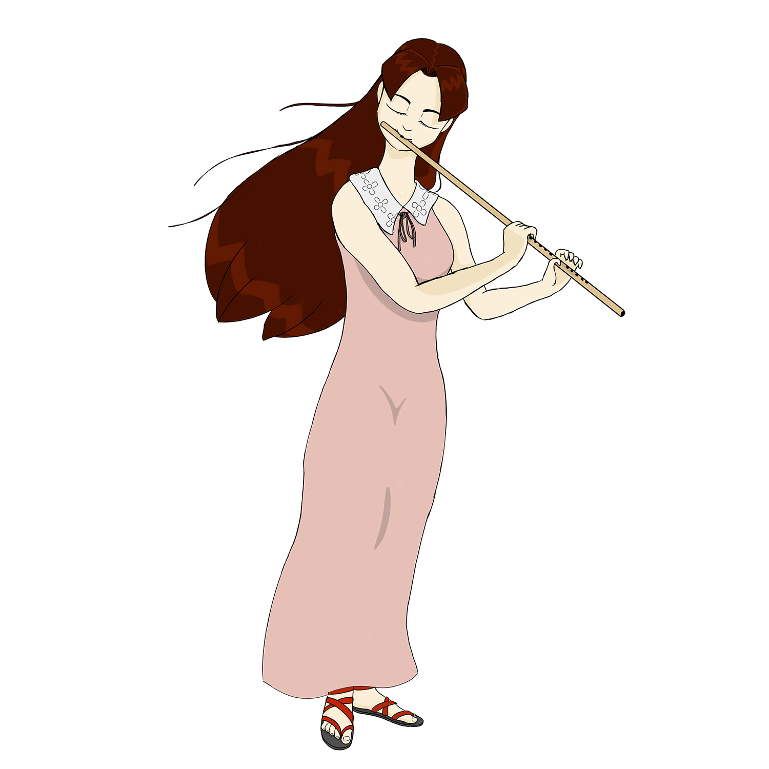 Flute player