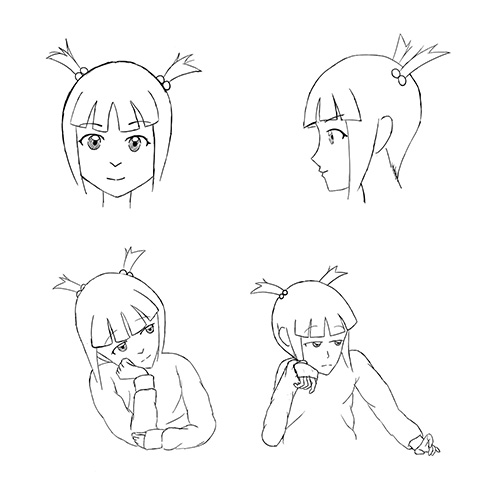 Convention-chan sketch